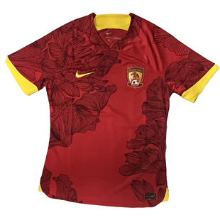 2023赛季广州队主场比赛服 红色球员同款球员版球衣
