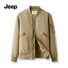 jeep吉普棒球领棉服男士，2023秋冬季美式外套夹克潮牌运动冬装棉衣