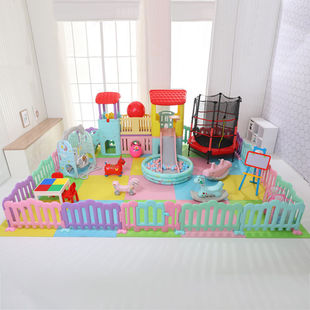 秋千组合家用室内滑滑梯小型家庭游乐场设备宝宝游乐园