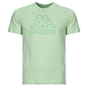 Kappa/背靠背男装休闲运动款透气圆领短袖T恤蓝色色2024夏季