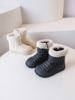 儿童防水加厚雪地靴韩版保暖大棉靴，2023冬季儿童加绒防滑短靴