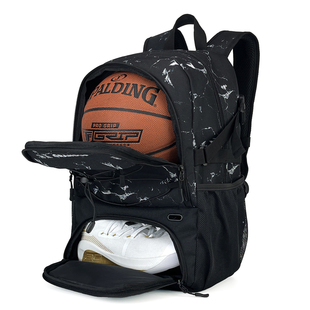 出口跨境篮球背包排球训练双肩包男女(包男女)儿童足球鞋收纳包户外(包户外)大容量