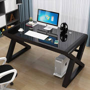 电脑桌家用台式书桌简约长条桌子学生学习写字办公电竞电