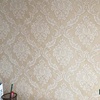 浮雕3d环保无纺布壁纸欧式马士革客厅餐厅卧室美容院旅店便宜墙纸
