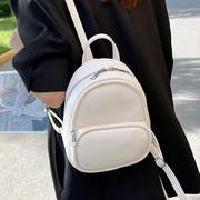 今年流行包包春夏2023女士洋气白色双肩包时尚旅行双背包包袋