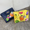 卡通便携编织袋带拉链环保袋儿童被子收纳袋大容量可爱手提袋整理