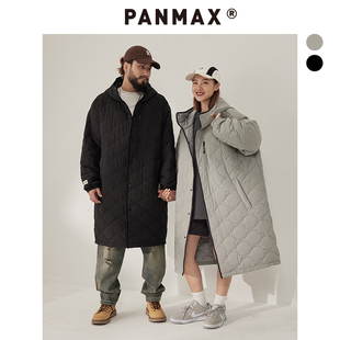 panmax大码男装棉衣男士冬季宽松长款棉服加肥加大胖PBCF-MF0804