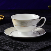 欧式宫廷描金花边咖啡杯碟套装送一瓷勺 下午花茶红茶杯瑕疵