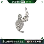 香港直邮Balmain 徽标燕子胸针 CN0XM317MBSS