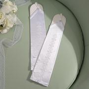 新娘婚纱手套蕾丝白色结婚手套婚庆婚礼手套短款长款缎面手套