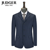 JUDGER/庄吉男士毛料西装上衣外套宽松大码羊毛西服正装