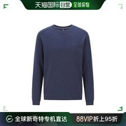 香港直邮hugoboss男士，深蓝色salbo套头衫salbo-50455074-410