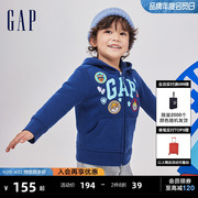 汪汪队联名gap男幼童，冬季柔软抓绒，运动卫衣洋气连帽衫847354