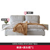 布艺床1.5米主卧双人床大气意式床头软包床卧室榻榻米床