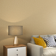 无纺布素色墙纸客厅卧室温馨酒店工程工装纯色亚麻布纹背景墙壁纸