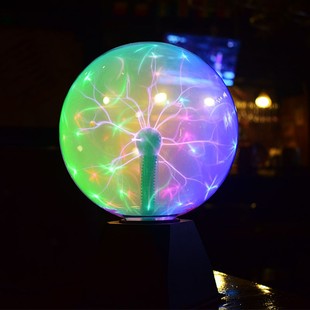 声控静电球离子球电光球，闪电球辉光球，魔球触摸感应球插电魔灯
