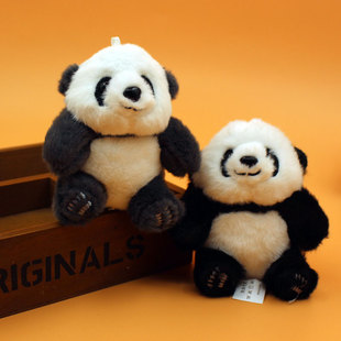 大熊猫公仔毛绒玩具仿真玩偶，熊猫基地同款花花成都旅游纪念品