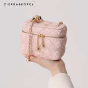 cierrakorey盒子包包女2024夏天迷你链条，单肩斜挎小包