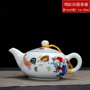 景德镇功夫茶具茶盏，斗彩鸡缸杯品茗杯，手绘陶瓷功夫茶杯
