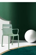 2020威耐斯洞洞椅小美乡村塑料餐椅时尚艺术几何椅扶手极简椅