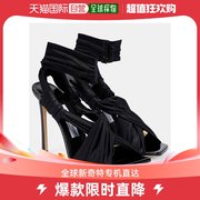 香港直邮潮奢 Jimmy Choo 女士Neoma 针织皮质凉鞋