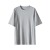 日本日系订单，天丝棉 立体设计休闲简约基础款正肩短袖T恤女春夏