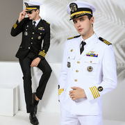 海员制服演出服船长制服男春秋西服套装礼宾服物业保安工作服套装