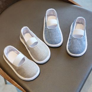 老北京儿童布鞋1岁女宝宝千层底女童手工布鞋小孩2婴儿男童室内鞋