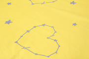 圆床四件套纯棉斜纹黄色描述真心干净亮堂好花色圆被罩圆床笠定制