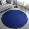 克莱因蓝色地毯客厅卧室家居装饰藏蓝，湛蓝新现实主义深蓝地垫ikb