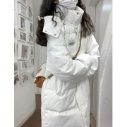冬季棉服女2023外套中长款羽绒，棉衣韩国高级感超好看棉袄加厚