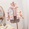 童装女童冬装加绒卫衣韩版洋气加厚儿童棉袄马甲二件套装2022