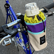 运动机能风骑行水壶包自行车单车车头包挂包水杯套储物收纳车把包