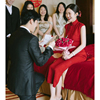 新中式 订婚旗袍 出阁宴 气质高端 回门服
