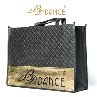 贝蒂BDdance手提金标舞蹈包单肩斜挎舞包B81黑金大容量收纳包