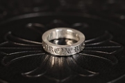克罗伈永恒之心戒指，925银高品质原版工艺嘻哈，个性潮流时尚戒指