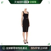 香港直邮elisabettafranchi女士无袖，紧身连衣裙