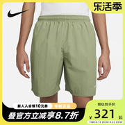 Nike耐克短裤男春秋休闲运动裤跑步训练梭织五分裤DX0750-386