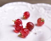冰种草莓晶福袋水晶，葫芦草莓晶项链吊坠