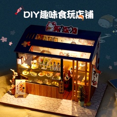 天予寿司店手工制作创意diy小屋