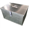 号大铁皮箱白铁皮箱子五金工具箱铁箱子镀锌板箱铁皮箱工具箱
