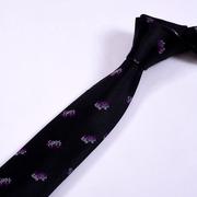 欧美大牌出口外贸原单真丝个性商务男士领带5cm领带