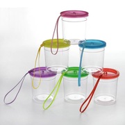 加厚斗鱼缸迷你斗鱼杯，封闭式小型鱼缸水族塑料，透明盒子水母缸