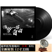 正版汪峰华语流行音乐老歌曲LP黑胶唱片12寸唱盘留声机旧式大碟片