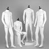 男装模特道具全身服装店韩版无头木盖男款橱窗展示假人体模特道具