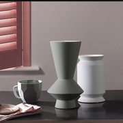 莫兰迪色系陶瓷花瓶摆件 陶瓷工艺品 北欧室内客厅软装饰家居摆件