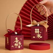 2023新中式喜糖盒子高级感空盒婚庆结婚伴手礼礼盒中国风婚礼