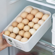 鸡蛋收纳盒食品级保鲜盒抽屉式冰箱收纳整理神器蔬菜水果收纳盒子