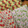 3色 草莓花朵水溶蕾丝刺绣花边辅料 diy娃衣童装衣服手工装饰材料