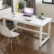 电脑桌台式家用简约书桌双人桌子办公桌简易桌培训桌写字台小书桌